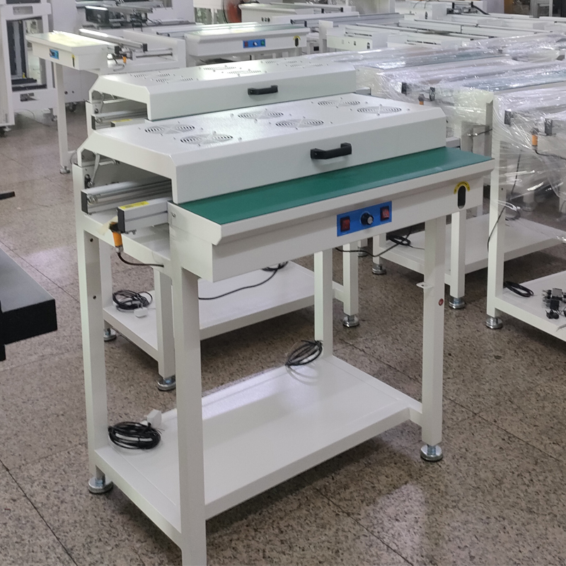 smt设备J9九游接驳台带冷风罩