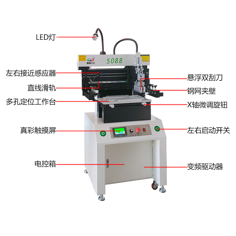 smt设备J9九游锡膏印刷机