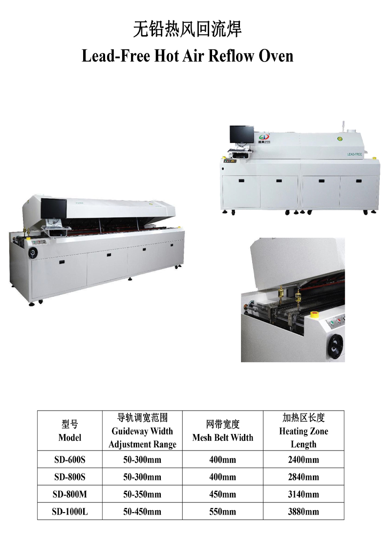 smt设备J9九游回流焊800L